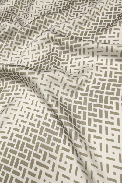 SARDO KUMAŞ Geometrik Desen Dijital Baskılı Şifon Saten En 1,50 cm