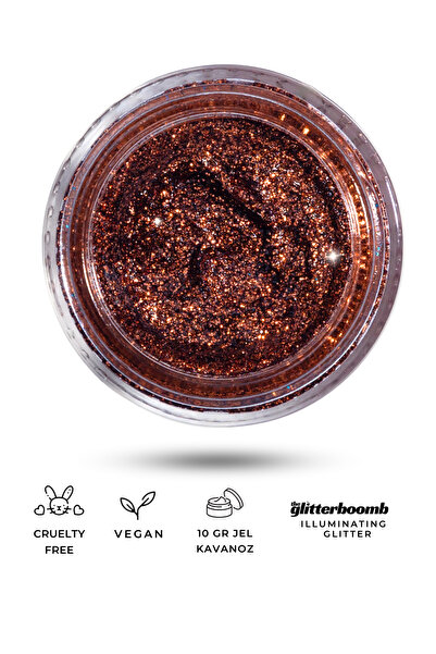 the glitter boomb -Jel Glitter - Hotchocolate