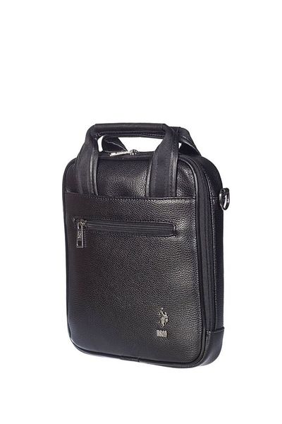 U.S. Polo Assn. حقيبة رجالية سوداء Plevr6757