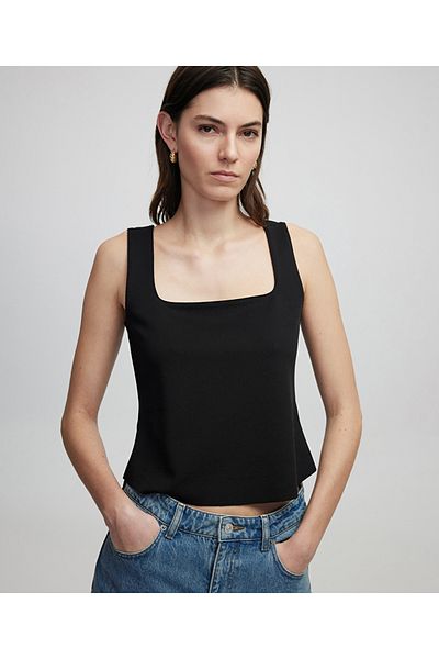 İpekyol T Shirt with Square Neckline