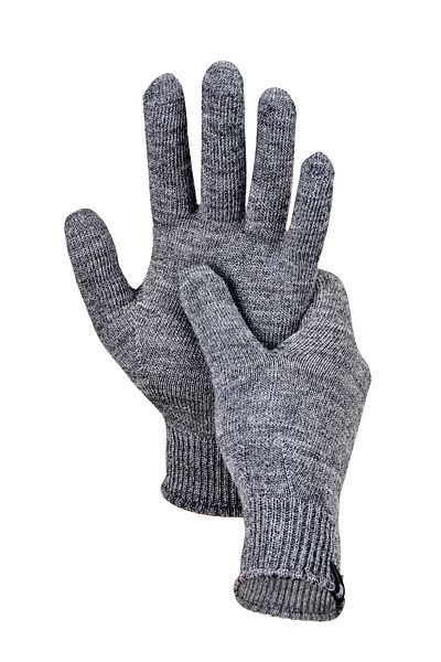 NORFOLK Bıbury 70% Merino Wool Γκρι Γάντια 1 Ζεύγος