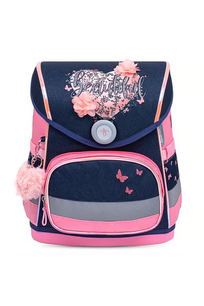Belmil Geantă de școală cu magnet ergonomic Beatiful Flowers 405-41/ag