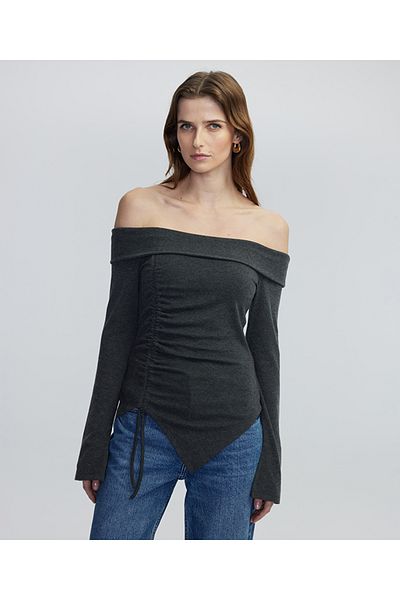 İpekyol Tricou cu cordon reglabil