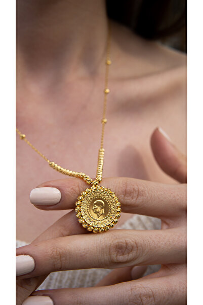 Tufanlar Kuyumculuk Dorika Çeyrek Altınlı Kolye