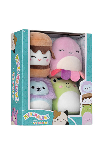 Squishmallows Micromallows 4-Piece Figure Pack - Mm0005
