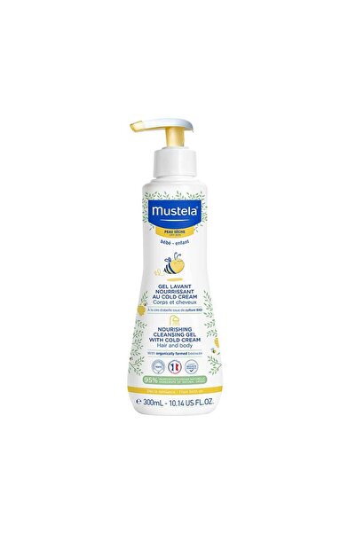 Mustela جل منظف مع كريم بارد مغذي 300 مل