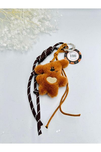 MyladyAccessoriess Cute Teddy Bear Detail Multi Bag Accessory