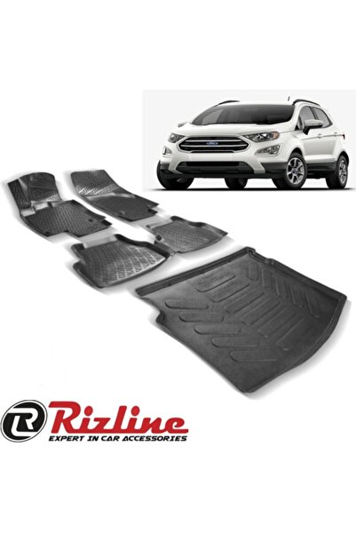 Rizline Ford Ecosport 3d Havuzlu Paspas + Bagaj Havuzu