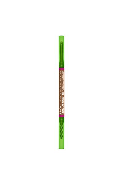 NYX Professional Makeup Blade & Shade, Dual Edged Brow Pencil, Up to 16HR wear,  Blonde