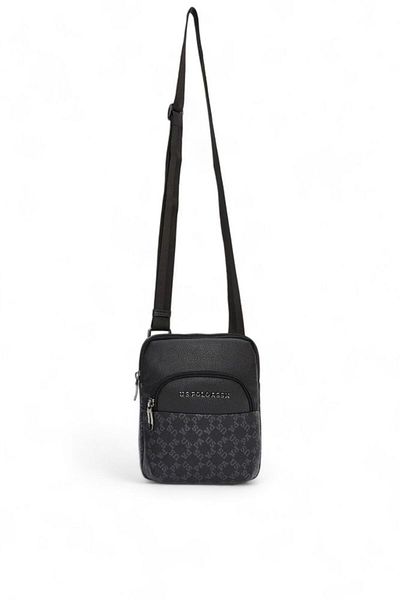 U.S. Polo Assn. BAZA. Polo Assn. Geantă neagră unisex Messenger - PLEVR23602