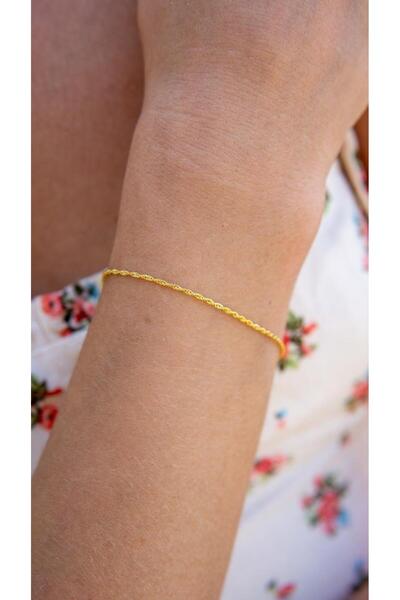 Tufanlar Kuyumculuk Altın Ince Burgu Bileklik