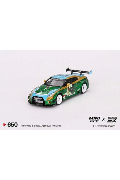 mini gt 1/64 Lb-Silhouette Works Gt Nıssan 35Gt-Rr Ver.2 “Princess Roro” X Mizu Diecast Mgt0