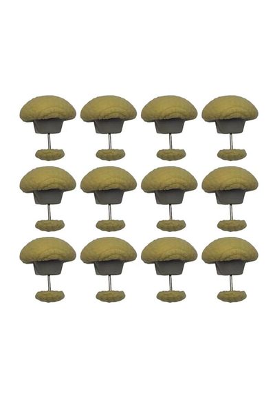 OZN AKSESUAR 6Pcs Mushroom Duvet Cover and Sheet Holder Stabilizer Pillow Quilt Cover Organizer White