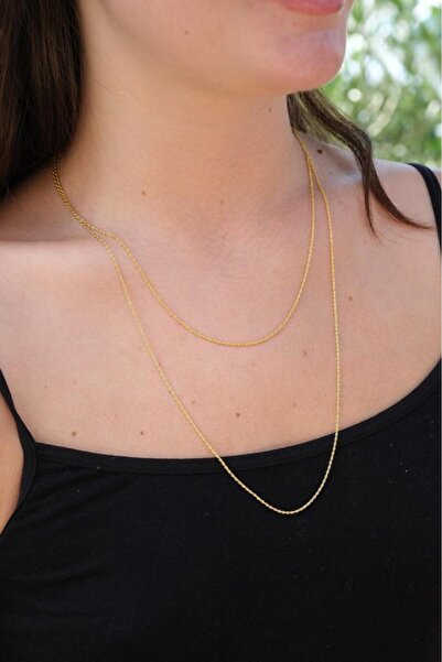 Tufanlar Kuyumculuk Altın Halat Kolye