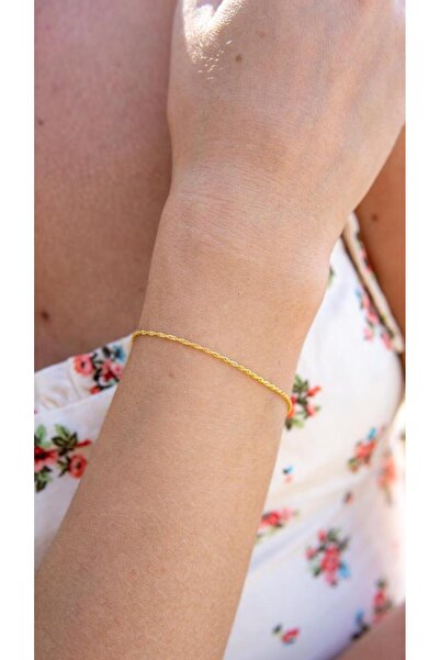 Tufanlar Kuyumculuk Altın Ince Burgu Bileklik