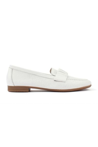 STEP MORE Z89405 Balerini de damă din piele naturală cu vârf tocit