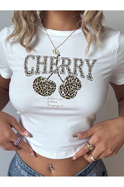 Jose Clothing Archi Premium Series Printed Organic Cotton Crop T-Shirt