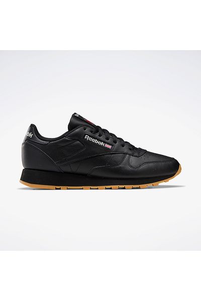 Reebok Classic Leather Unisex Black Sneakers
