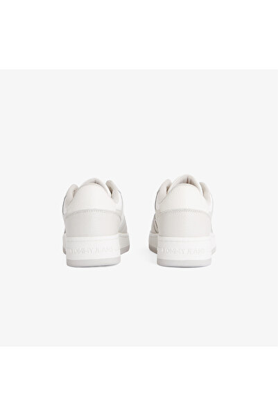 Tommy Hilfiger Tjm Retro Basket Cupsole Tumble Erkek Gri Spor Ayakkabı