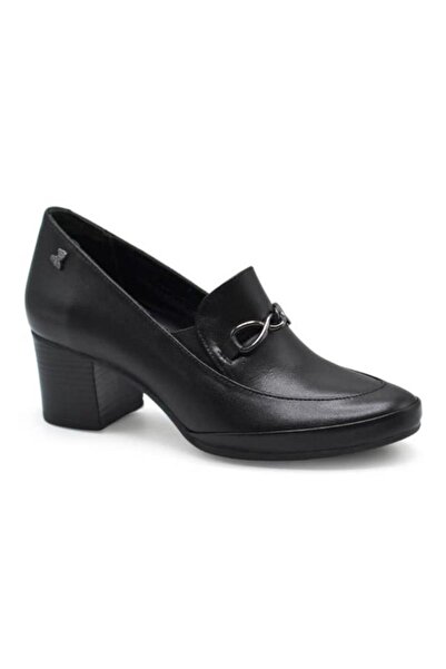 Venüs 1381K Women's Genuine Leather Classic Heeled Shoes