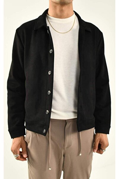 DAVID&GERENZO Button Suede Jacket