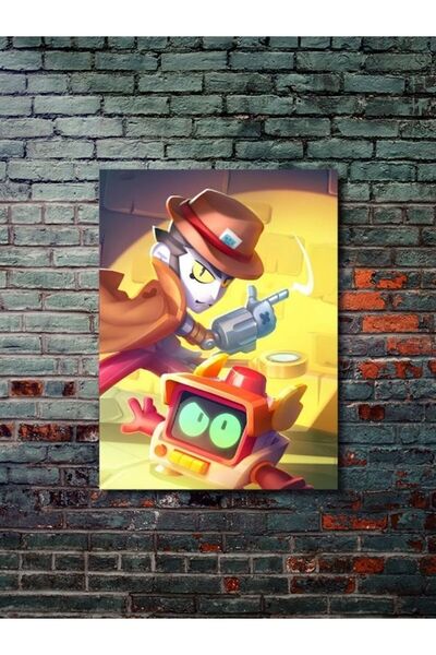 ZNC Brawl Stars, Eşsiz Tasarım Oyun, Karakter Posterleri, Özel Tasarım Kağıt ...