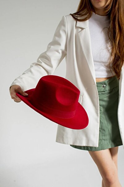 awix Unisex Houndstooth Fedora Hard Cowboy Hat