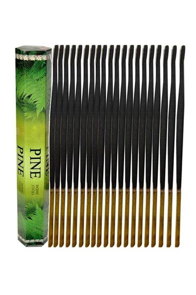 ENJOY SHOP 3 Paket Tütsü Toplam 60 Adet Tütsü Çubukları ( Pine Lavanta Yeşil ...