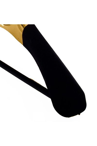Askıcı Velvet Plated Gold Suit Coat Hanger 5 Pieces Showroom Hanger