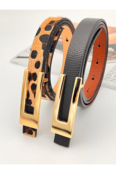 Descoin 2 bucăți Opportunity Product Design Cataramă centură pentru femei, ce...