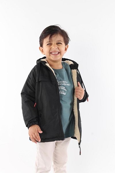 ANTIBIOTIC Children's Waterproof and Windproof Sheepskin Coat & Coat
