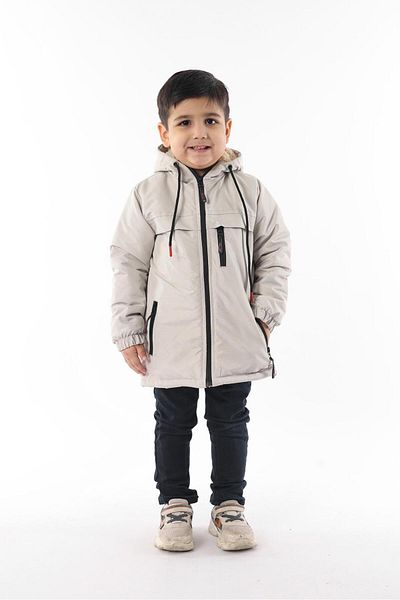 FLUEND MODA Children's Furry Waterproof and Windproof Children's Coat & Coat