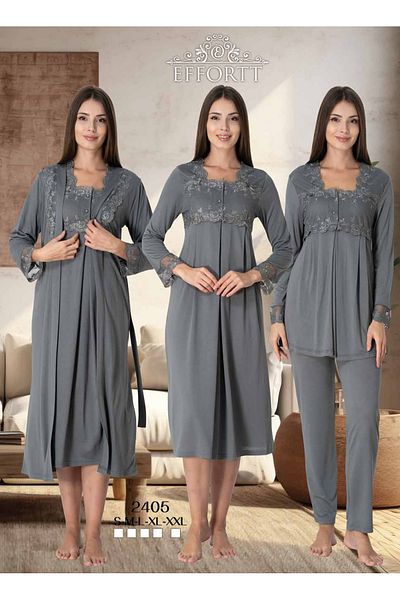 Maison Mila Quadruple Maternity Set with Effortt Lace Detail