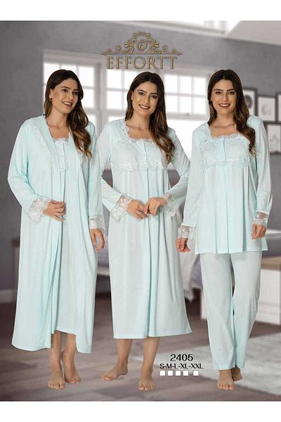 Maison Mila Quadruple Maternity Set with Effortt Lace Detail