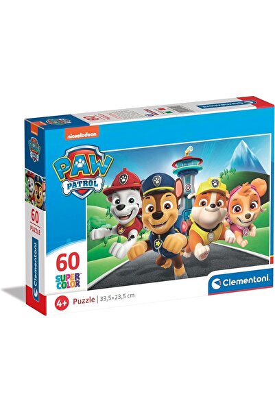 CLEMENTONI 26114 Paw Patrol Puzzle 60 Parca