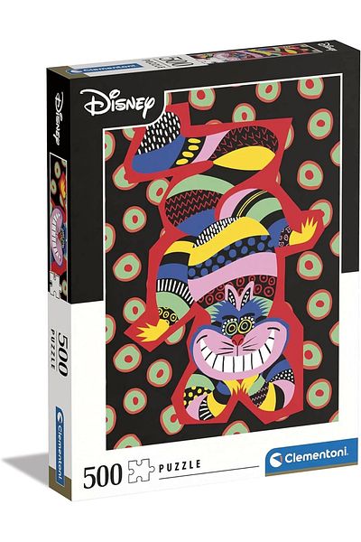 CLEMENTONI 35123 the Cheshire Cat 500 Pieces Collection Adult Puzzle
