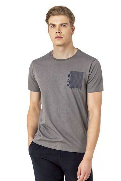 Pierre Cardin Men's Summer New Season Cotton, Casual, Combed Cotton, Short Sleeve, Pajama Set Ch.Pc.01.60.75