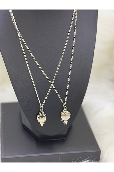 Hediyedukkani Double Fire Water Necklace - Soul Wife Design