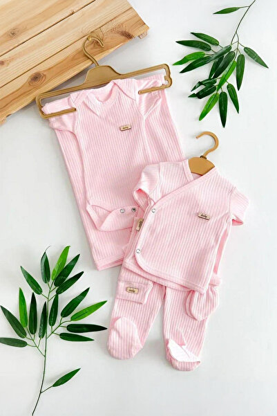 YUDİ BEBE Reported 7 Piece Bodysuit Set