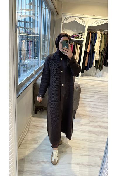 Invee Invee 6866 Wool Blended Brown Cap