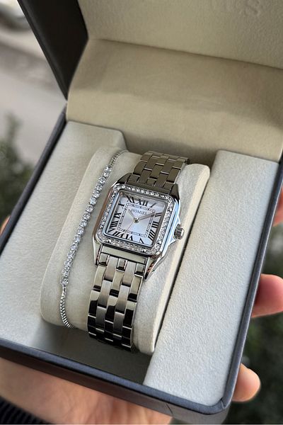 Homies Women's Wristwatch Square Gift Box - Bracelet Gift. Hm 43846591213