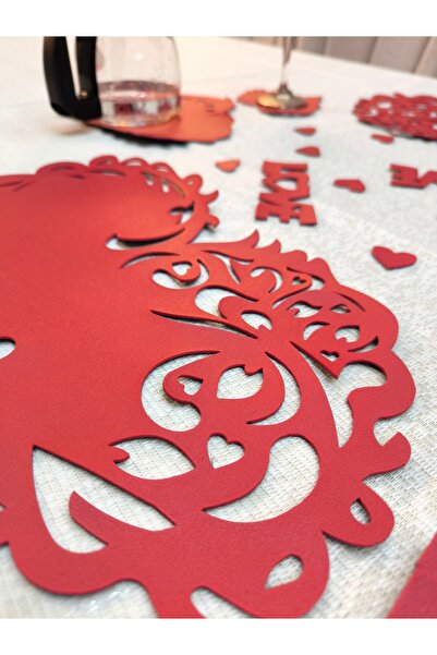 SEHARA Presentation Set for 2 (Love Series) / 2 Drinkware, 2 Coasters, 2 Spoons, 2 Love Lettering, 1 Tender