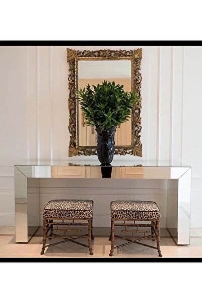 LUXURY VİLLA Luxury Aynalı Dresuar En 120 Cm Derinlik 40 Cm Yükseklik 80cm