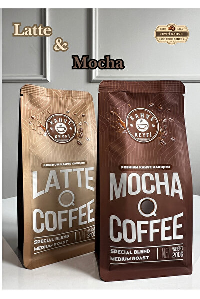 Kahve Keyfi Latte & Mocha - Avantajlı Paket - 200 gr