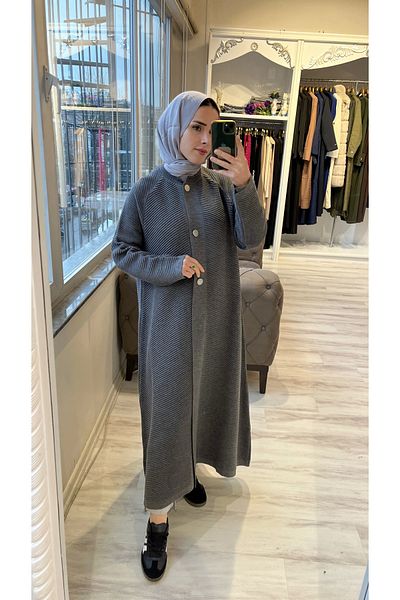 Invee 6866 Wool Blended Anthracite Cap