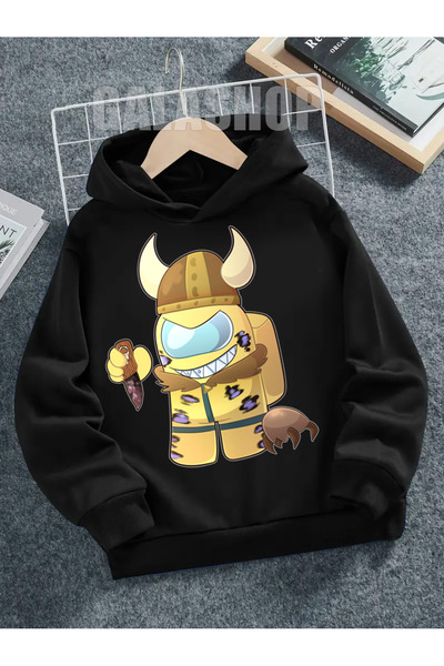 GALASHOP Amungus Hoodie Kids Mod28