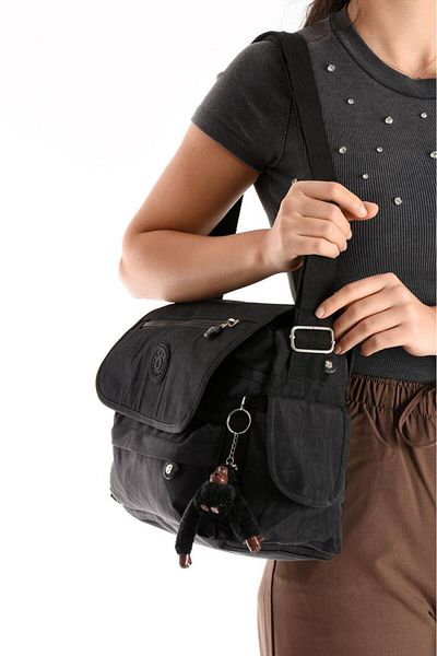 Baginn Geantă Poștaș Curea încrucișată Dimensiune mare 33*27 Cm Lungime curea 130 Cm Buzunar multiplu Clamshell Umăr