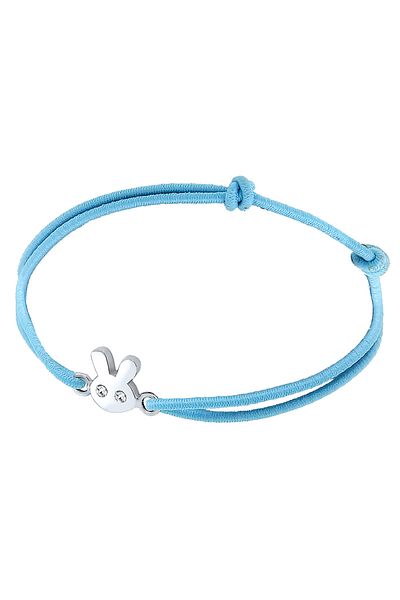 ELLI Stříbrný náramek Kinder Hase Crystal 925