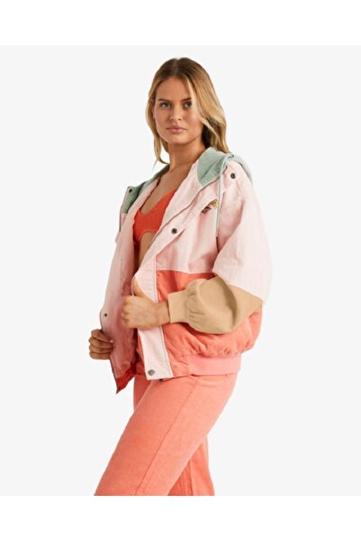 BİLLABONG Set The Tone Hooded Corduroy Kadın Spor Ceket