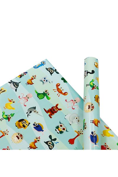 reprodesign 70X100 Gift Wrapping Paper Set of 2 (Model-10) 📚   Perfect for School Projects and Special Occasions! 🎨